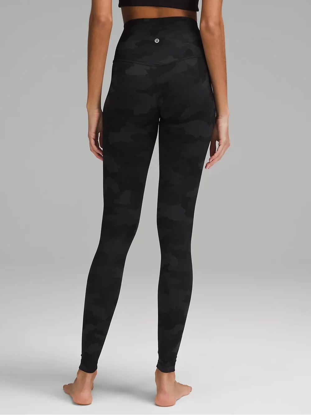 lululemon athletica align size 4 28” inseam Black Camo High-Rise Leggings